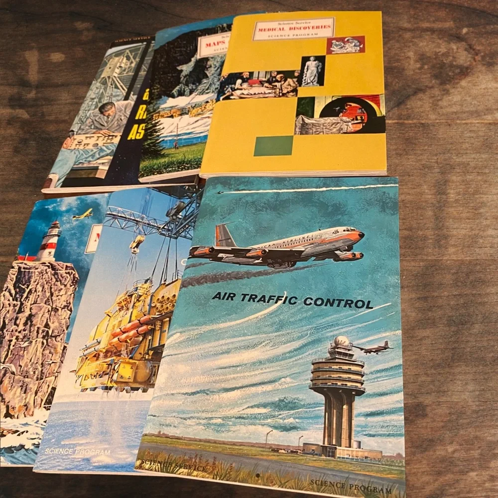 Book Set Science Program Nelson Doubleday 1970 Box Radar Astronomy Navigation - Picture 4 of 8